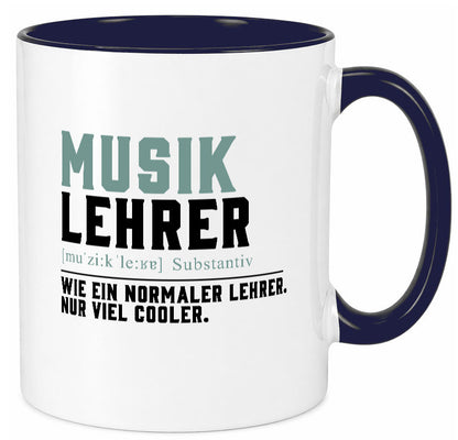 Musiklehrer | Lehrer Unterricht Lieblingslehrer Geschenkidee Humor Tasse