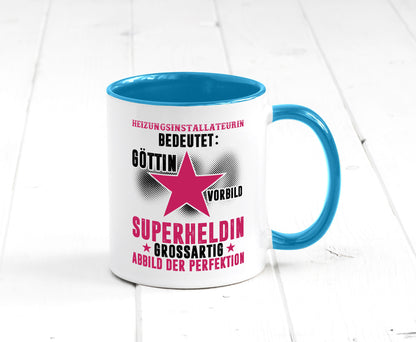 Bedeutung von Heizungsinstallateurin | Heizung Humor Geschenkidee Tasse