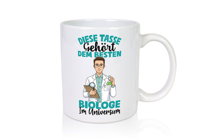 Im Universum: Biologe | Biologie Naturforscher Humor Geschenkidee Tasse
