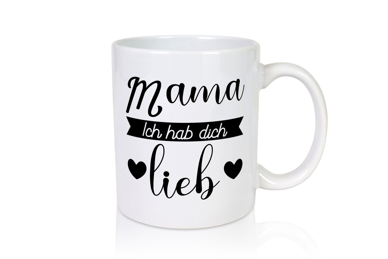Mama ich hab dich lieb | Muttertag Beste Humor Familie Geschenkidee Tasse