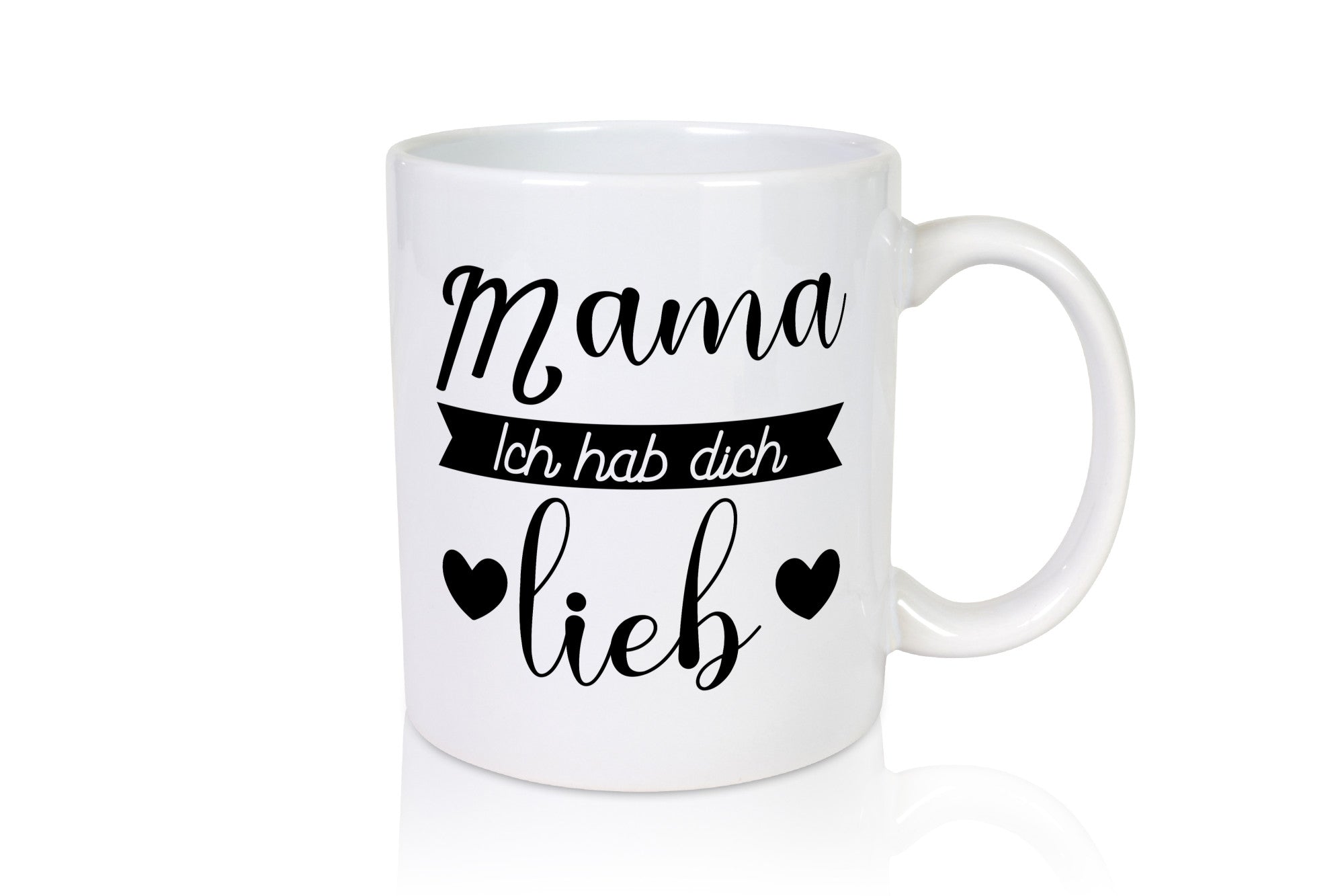Mama ich hab dich lieb | Muttertag Beste Humor Familie Geschenkidee Tasse