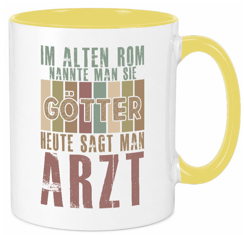 Heute sagt man: Arzt | Medizin Doktor Facharzt Geschenk Humor Geschenkidee Tasse