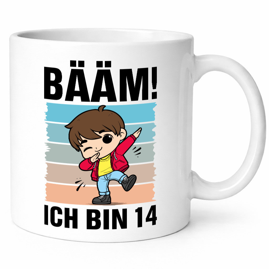 14. Geburtstag | Ich bin 14 Jahre Bäääm Dabbing Kind Geschenkidee Humor Tasse