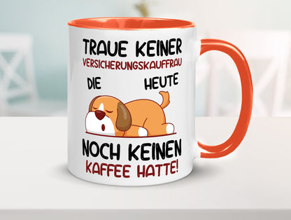 Traue keiner Versicherungskauffrau | Kauffrau Geschenk Humor Geschenkidee