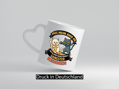 Fass mein bier nicht an | Biertrinker Bierliebhaber lustig Humor Geschenkidee