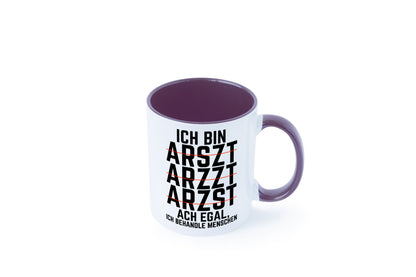 Ich bin Arzt | Rechtschreibung Klinik lustiger Spruch lustig Humor Geschenkidee