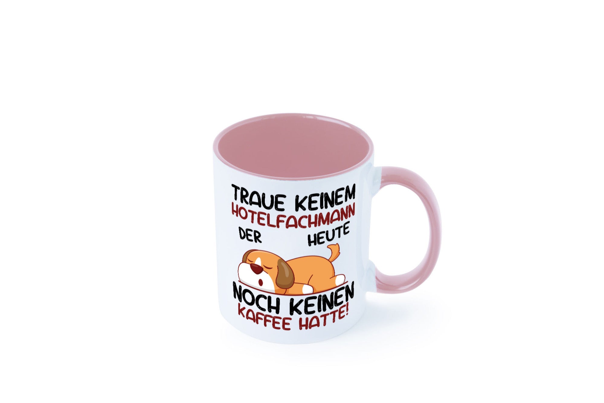 Traue keinem Hotelfachmann |Hotel lustig Humor Geschenkidee Geschenk Tasse