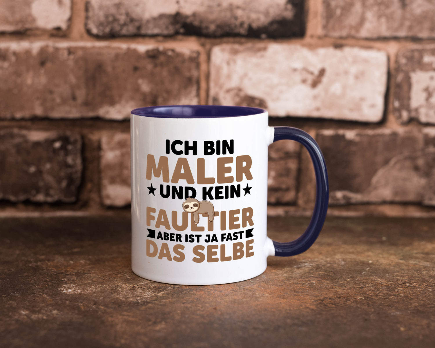 Ich bin kein Faultier: Maler | Malerei v2 lustiger Spruch Geschenk