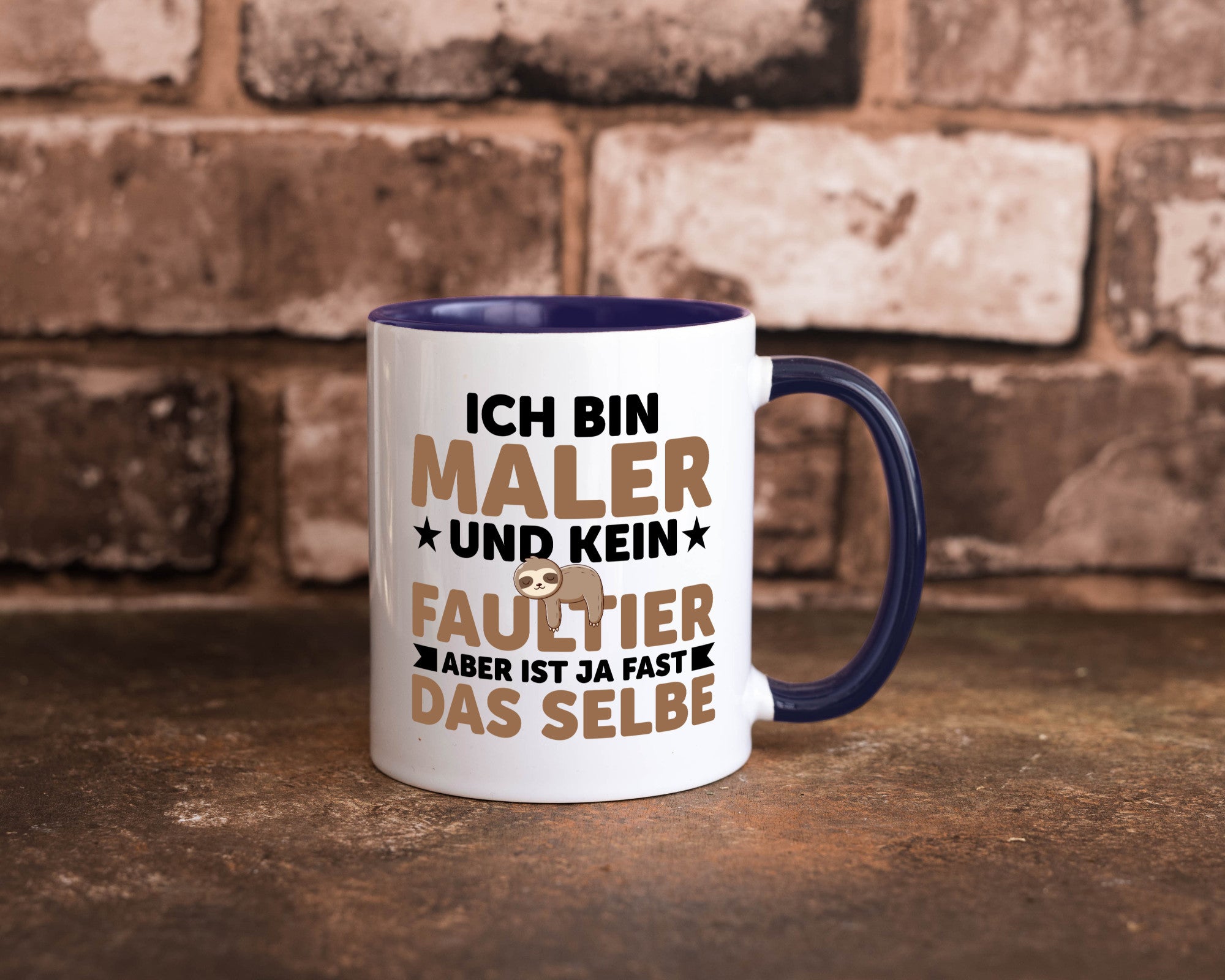 Ich bin kein Faultier: Maler | Malerei v2 lustiger Spruch Geschenk