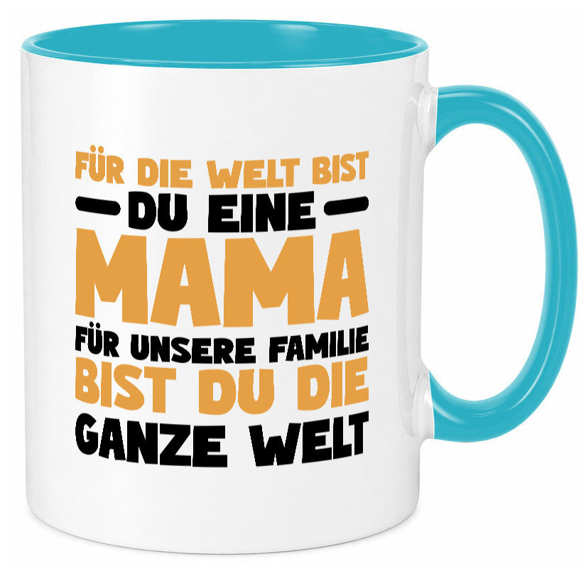 Beste mama der Welt vl8 lustig Familie Geschenkidee Geschenk Tasse