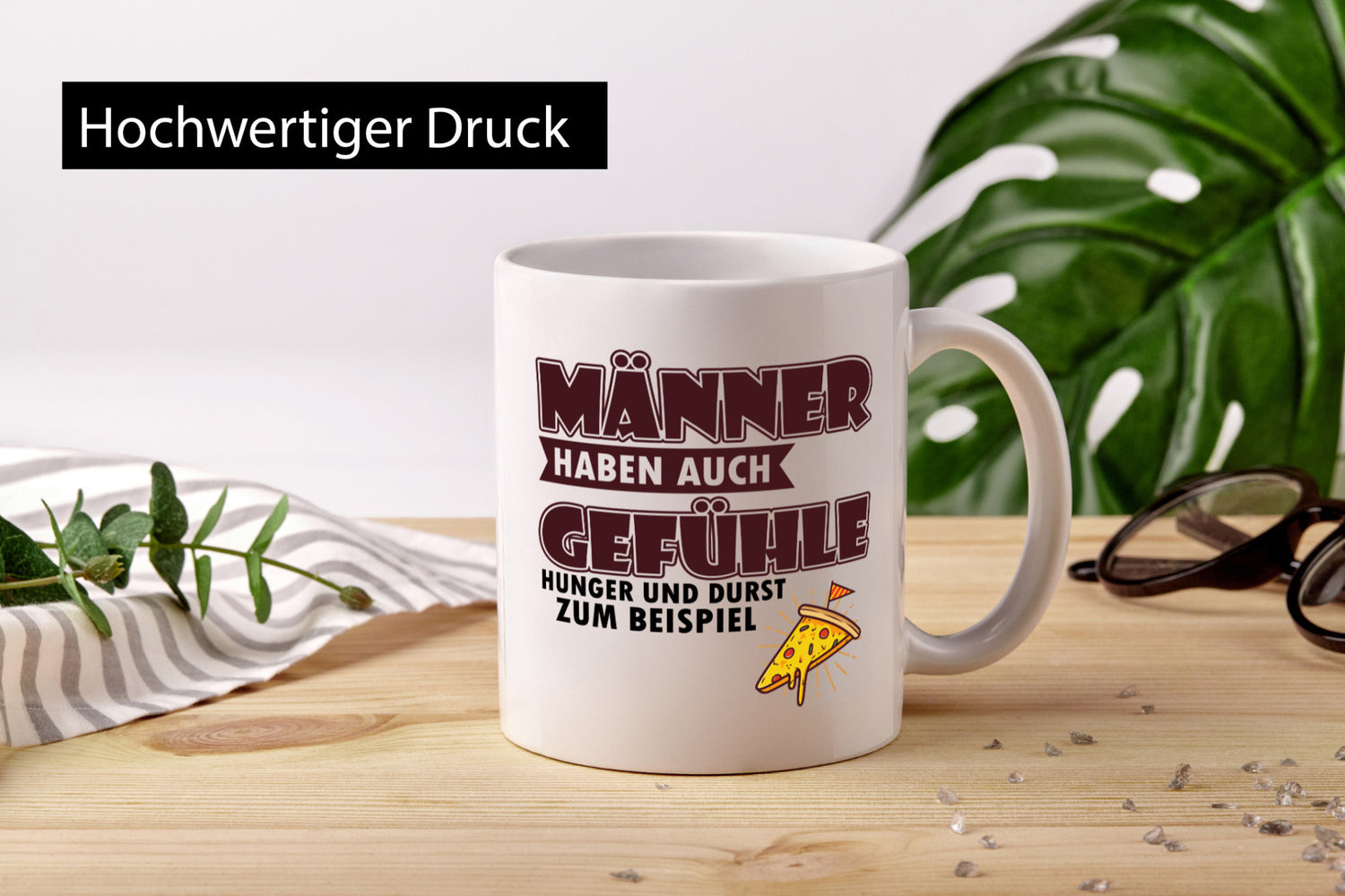 Männer haben auch Gefühle Geschenk Humor Geschenkidee lustiger Spruch Tasse