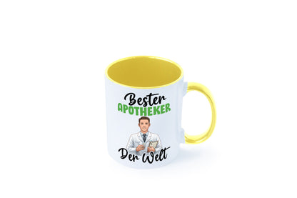 Bester Apotheker | Apotheke Pharmazie v2 Humor Geschenkidee Tasse