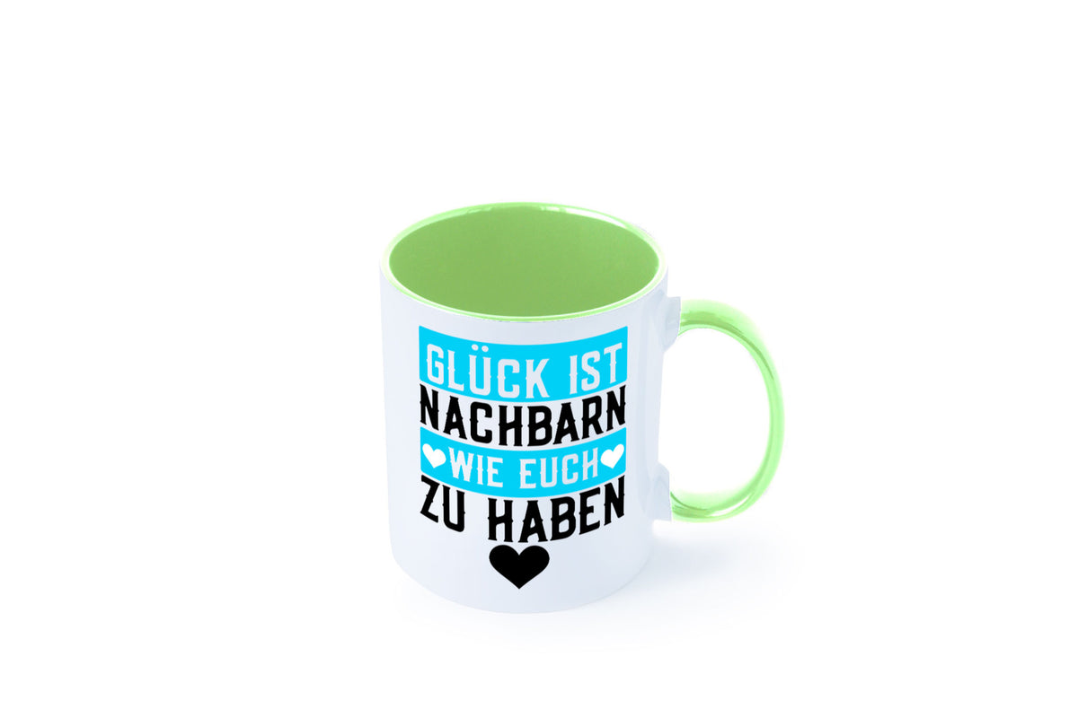 Nachbarn wie euch | Dankbarkeit Glück Nachbarschaft Geschenkidee Humor Tasse