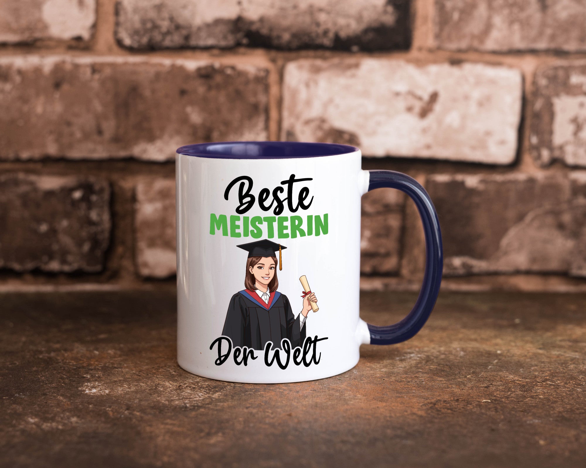 Beste Meisterin | Meisterbrief v2 Geschenk Humor Geschenkidee lustiger Spruch