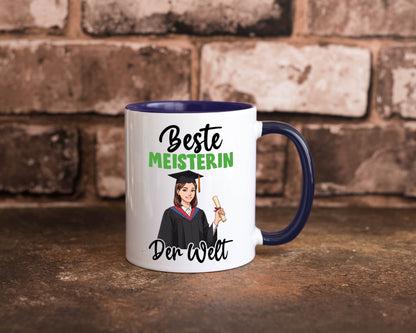 Beste Meisterin | Meisterbrief v2 Geschenk Humor Geschenkidee lustiger Spruch
