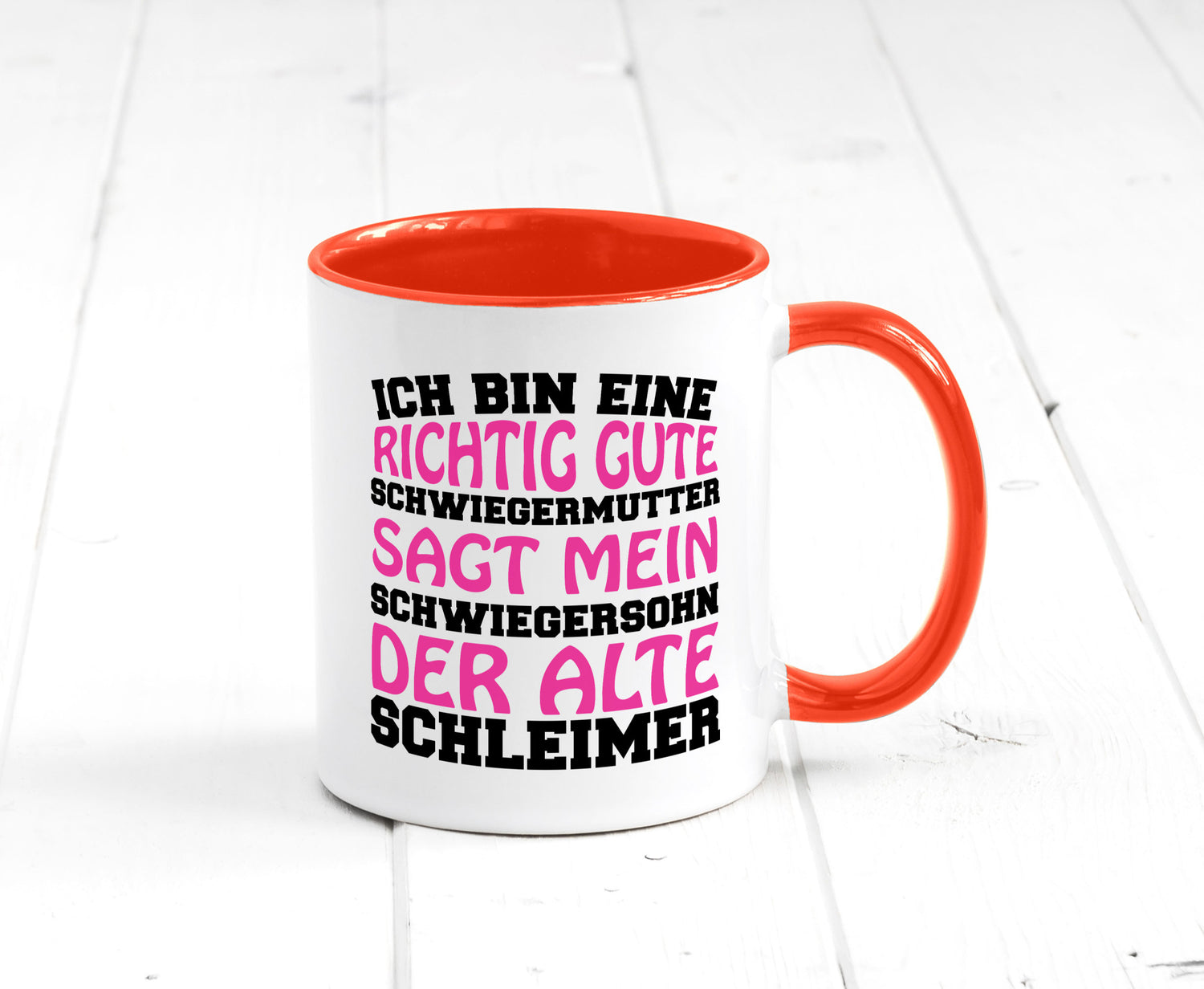 Gute Schwiegermutter lustig Familie Geschenkidee Geschenk Tasse
