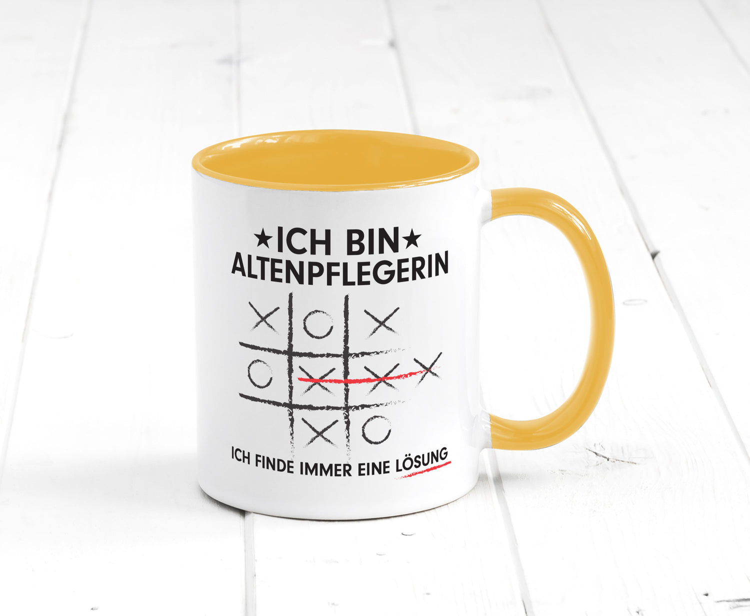 Lösung Finden: Altenpflegerin | Pflegepersonal lustiger Spruch Geschenk Humor