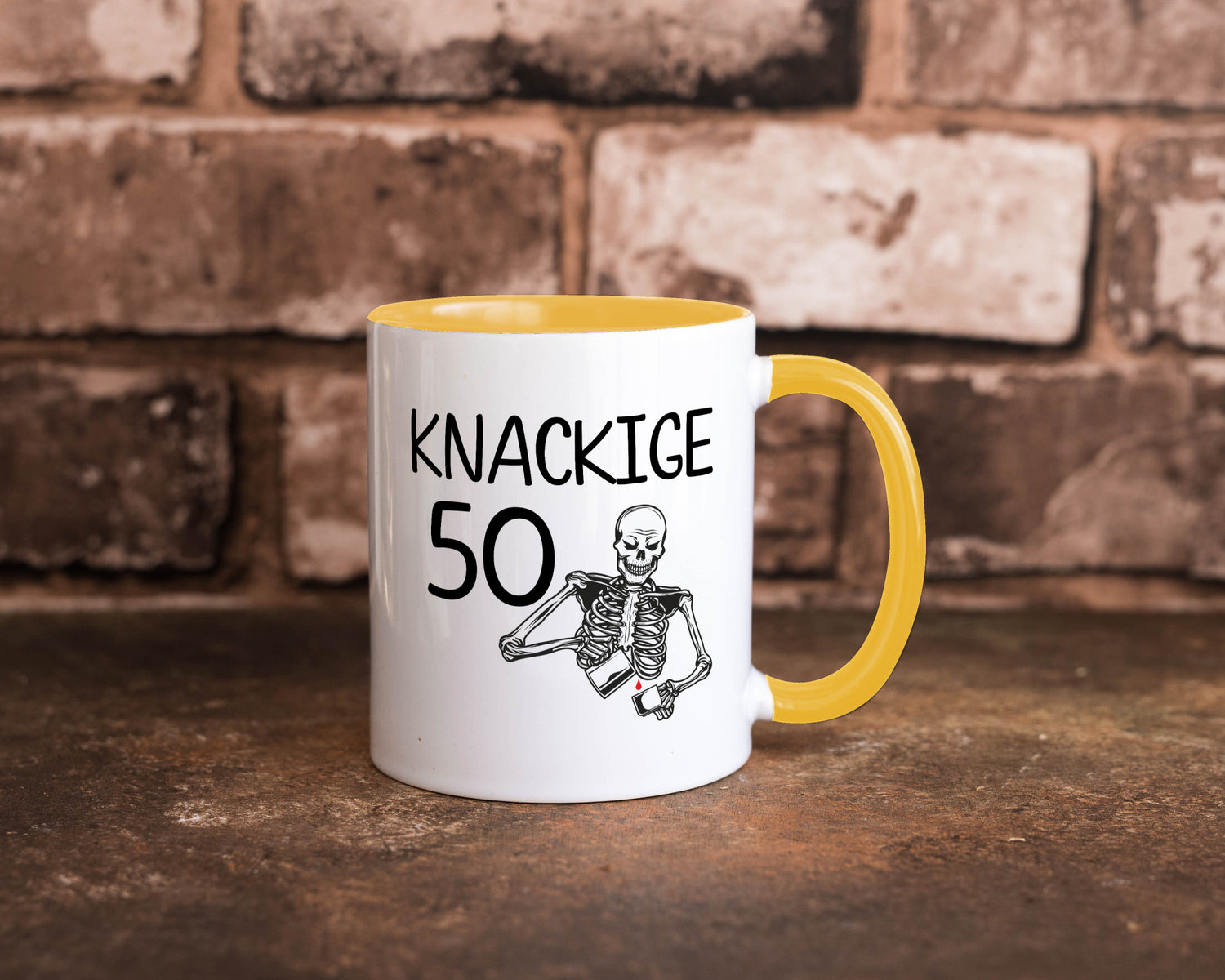 50. Geburtstag | Alt Knackig und Geschenk Geschenkidee lustiger Spruch Tasse
