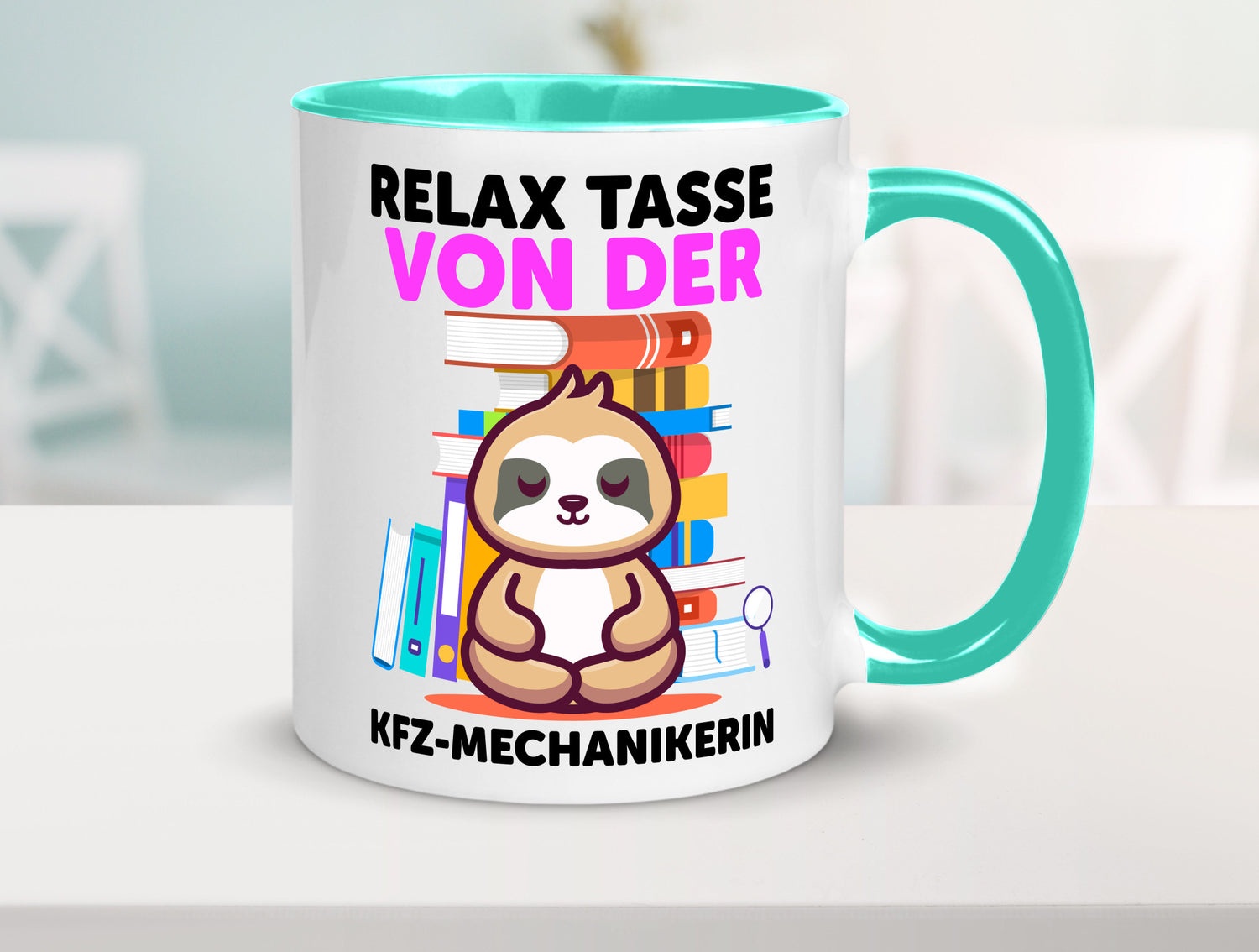 Relax Tasse: KFZ-Mechanikerin | Mechaniker KFZ Humor Geschenkidee Tasse