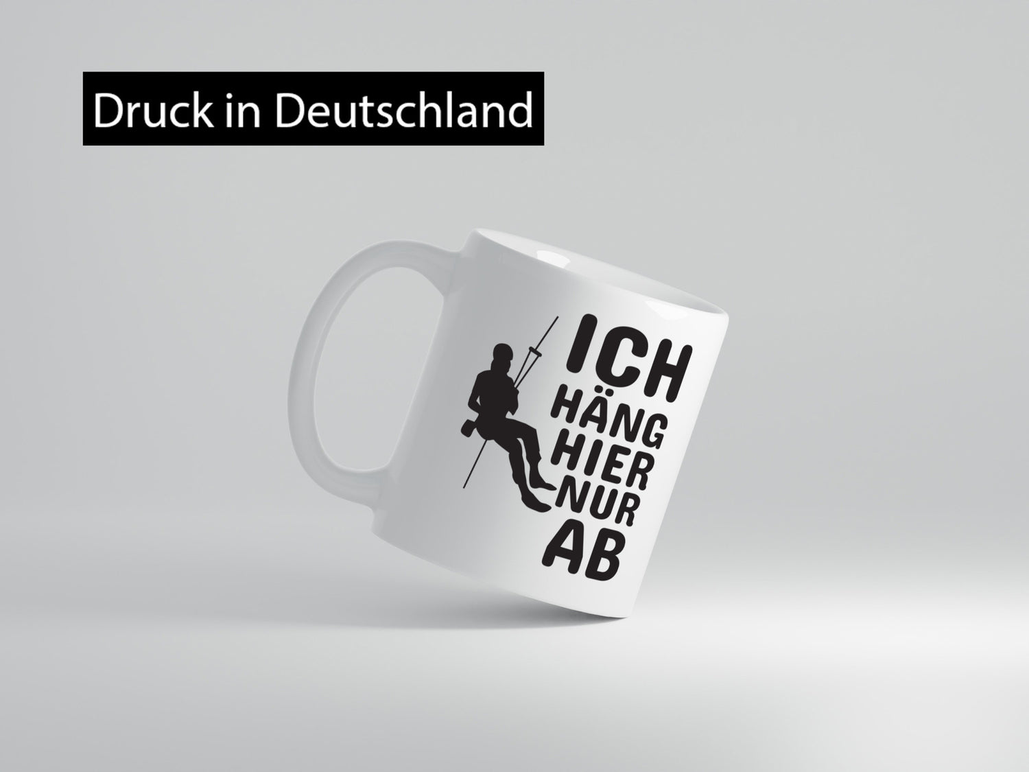 Klettern Spruch | Kletterer Tasse Hobby Motiv Geschenk Humor Geschenkidee