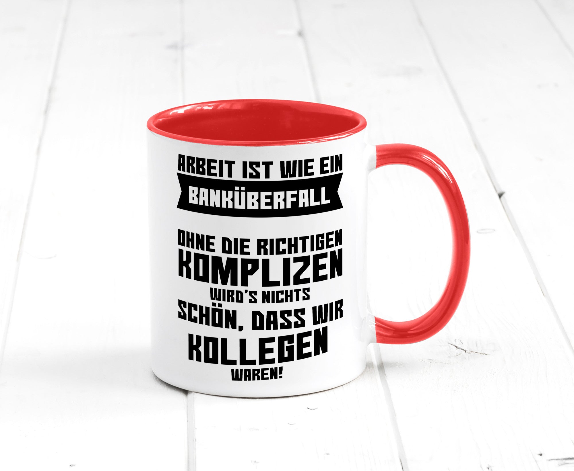 Arbeit | Kollegen Komplizen Jobwechsel Abschied Büro lustiger Spruch Geschenk