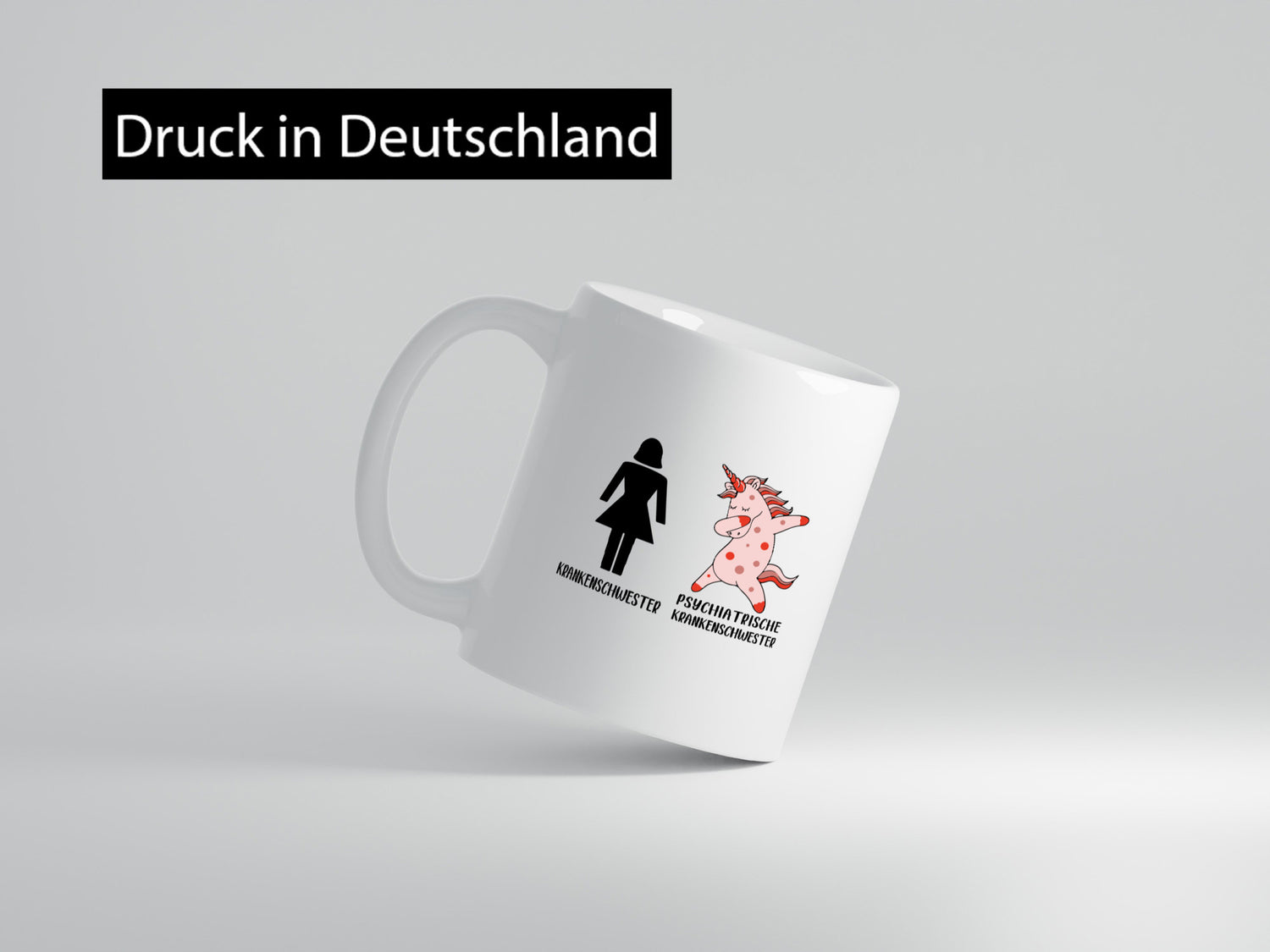 Krankenschwester | Psychiatrie Einhorn Geschenk Humor Geschenkidee lustiger