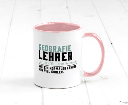 Geographielehrer | Lehrer Unterricht Lieblingslehrer lustiger Spruch Geschenk