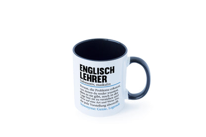 Englischlehrer | Lehrer Schule Englisch Geschenkidee Humor Tasse