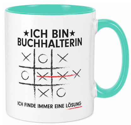 Lösung finden: Buchhalterin | Buchhaltung Humor v2 lustig Geschenkidee Geschenk