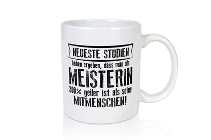 Neuste Studien: Meisterin | Meisterbrief lustiger Spruch Geschenk Humor