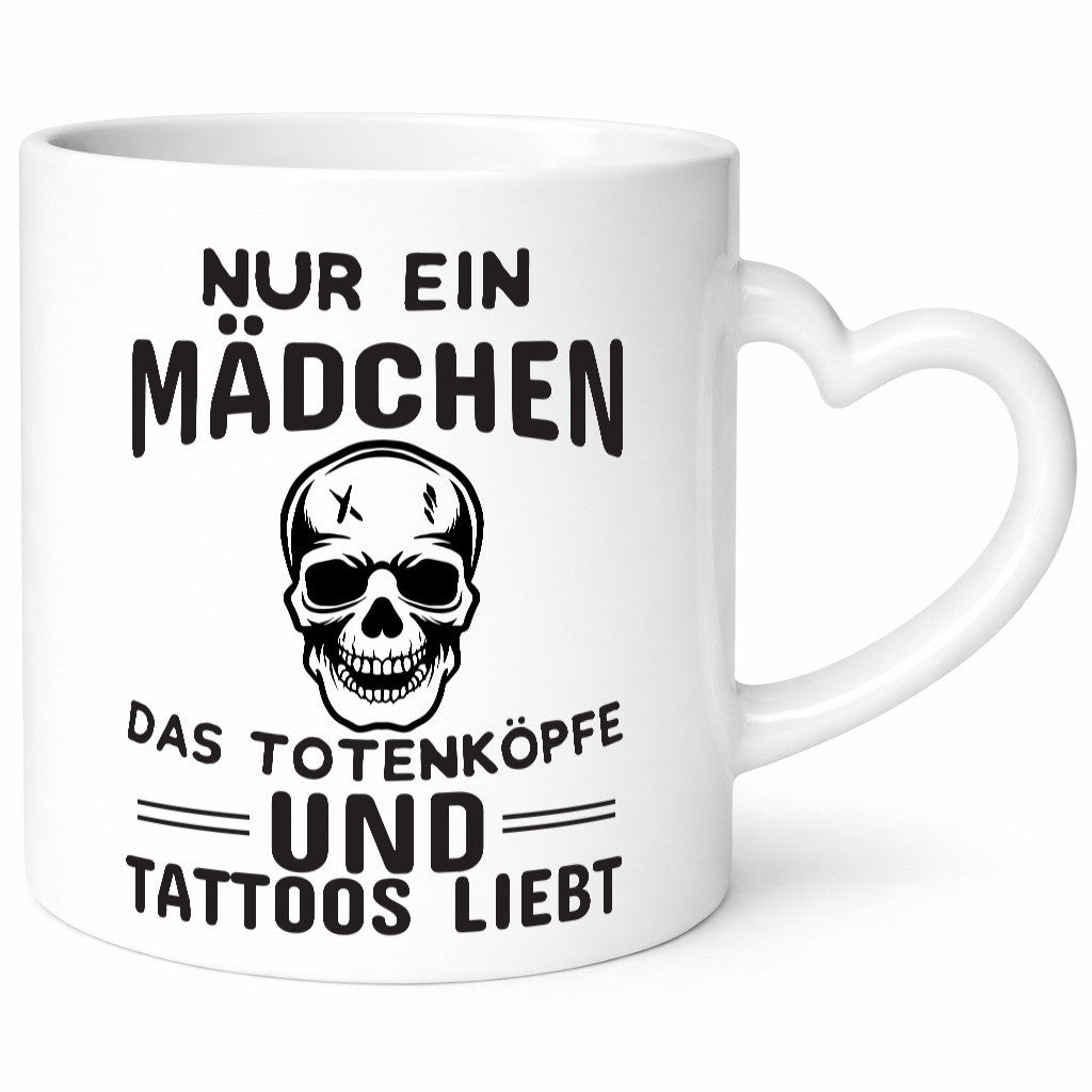 Totenköpfe und Tattoos lustiger Spruch Geschenk Humor Geschenkidee Tasse