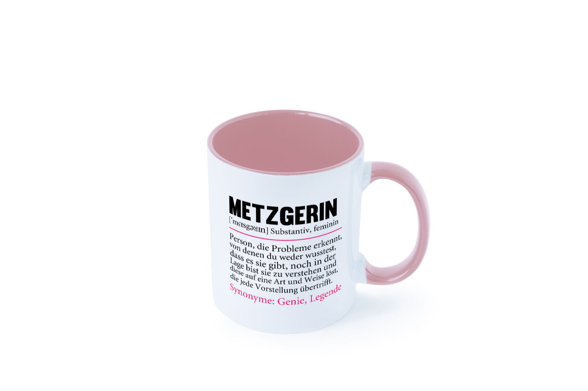 Metzgerin | lustig Fleischerin Humor v2 lustiger Spruch Geschenk Geschenkidee