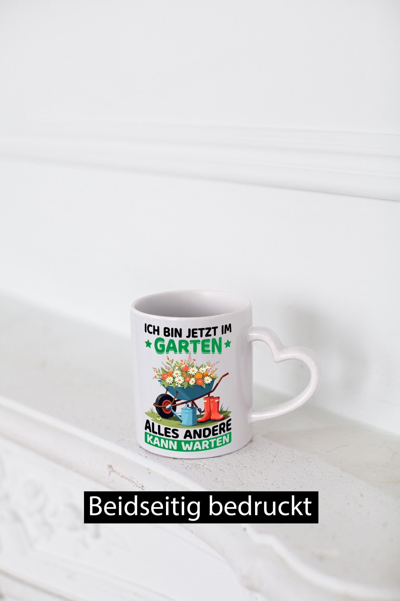 Im Garten alles andere kann warten | Gärtner Gartenarbeit Geschenk Arbeit