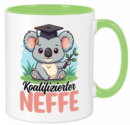 Koalifizierter Neffe | Familie Bruder Bester Onkel Geschenkidee Humor Tasse