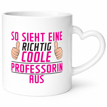 Richtig Coole Professorin | Uni Universität lustiger Spruch Geschenk Humor