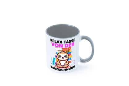 Relax Tasse: Bauzeichnerin | Zeichnerin Geschenk Humor Geschenkidee lustiger