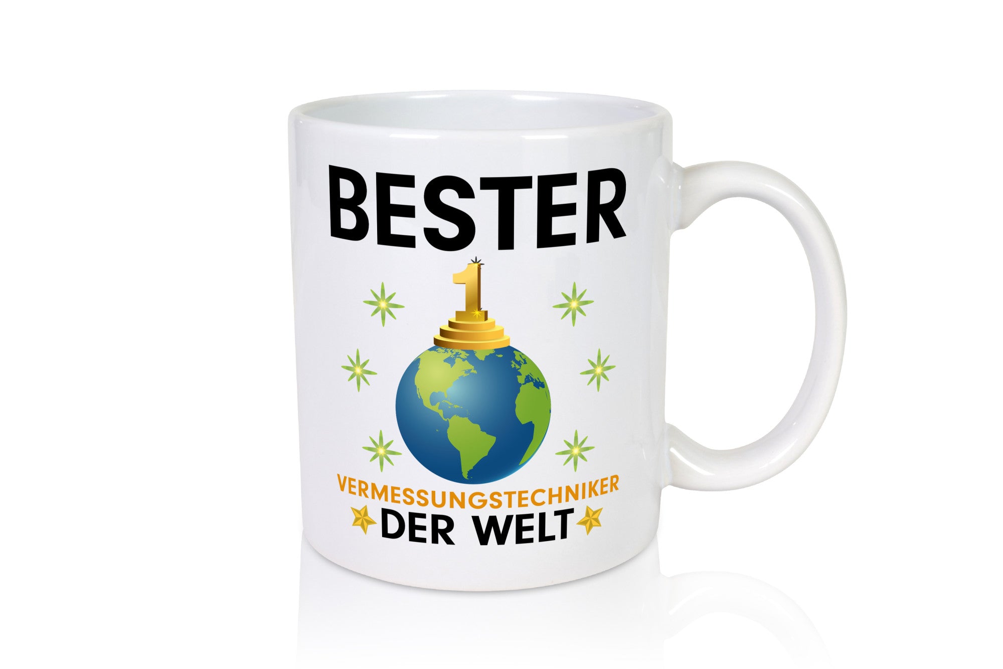 Welt Bester Vermessungstechniker | Techniker Geschenkidee Humor Tasse