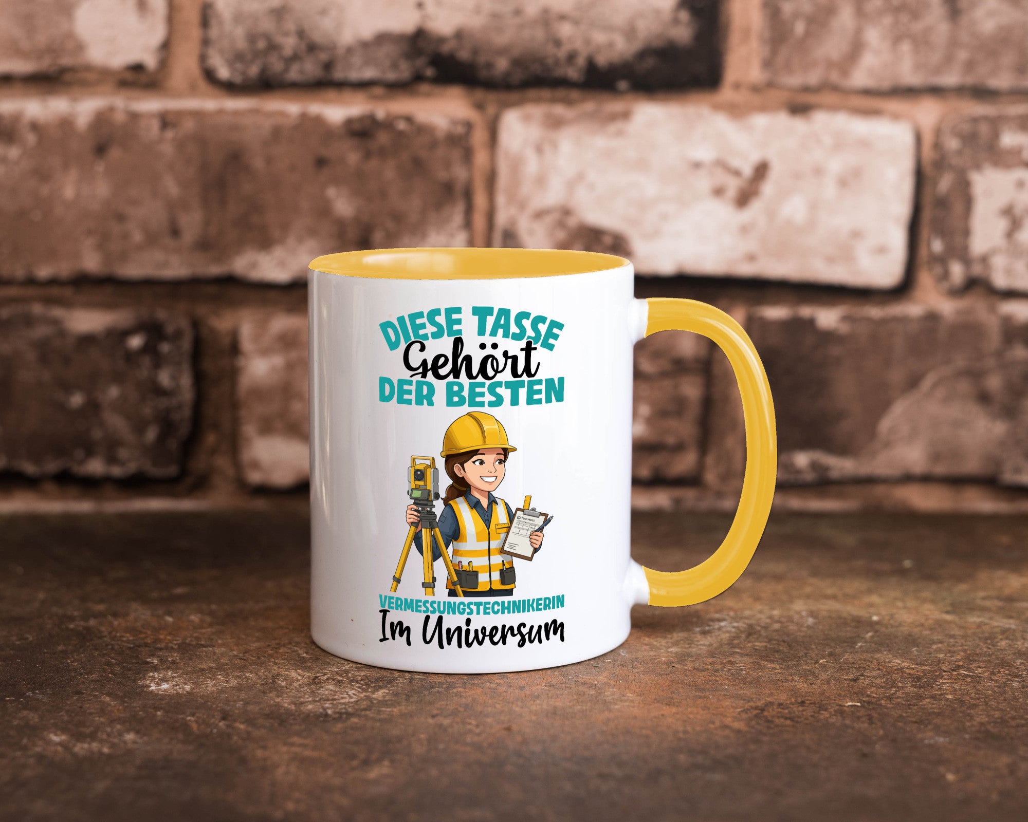 Im Universum: Vermessungstechnikerin | Techniker lustiger Spruch Geschenk Humor
