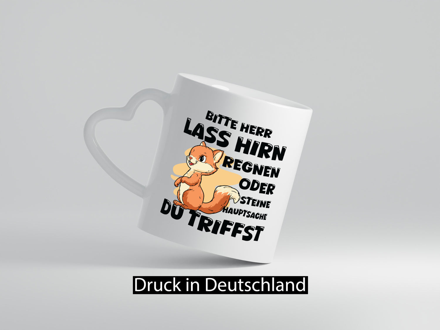 Bitte lass Hirn Regnen | Dumme Menschen Einhorn Geschenkidee Humor Tasse
