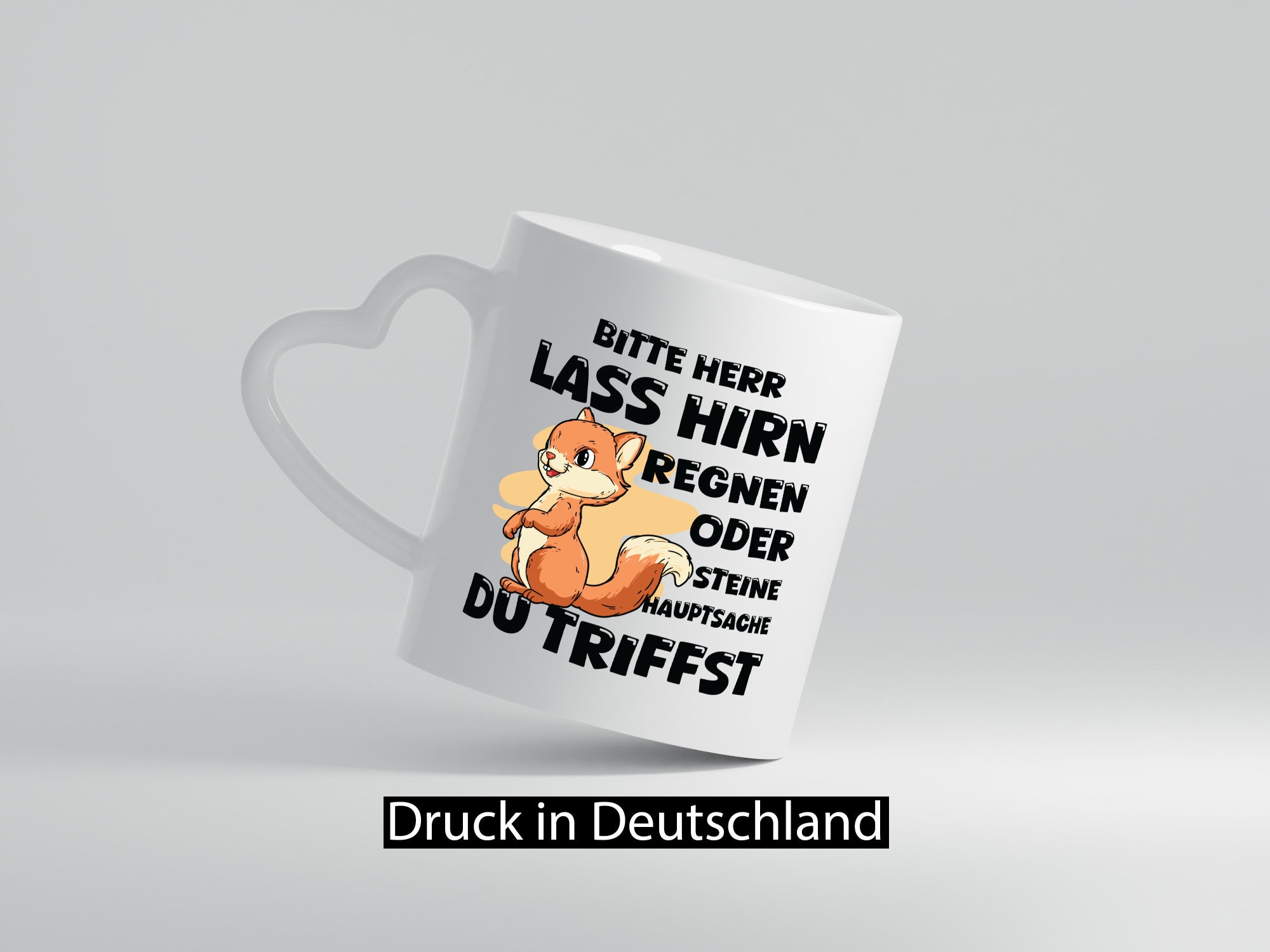 Bitte lass Hirn Regnen | Dumme Menschen Einhorn Geschenkidee Humor Tasse