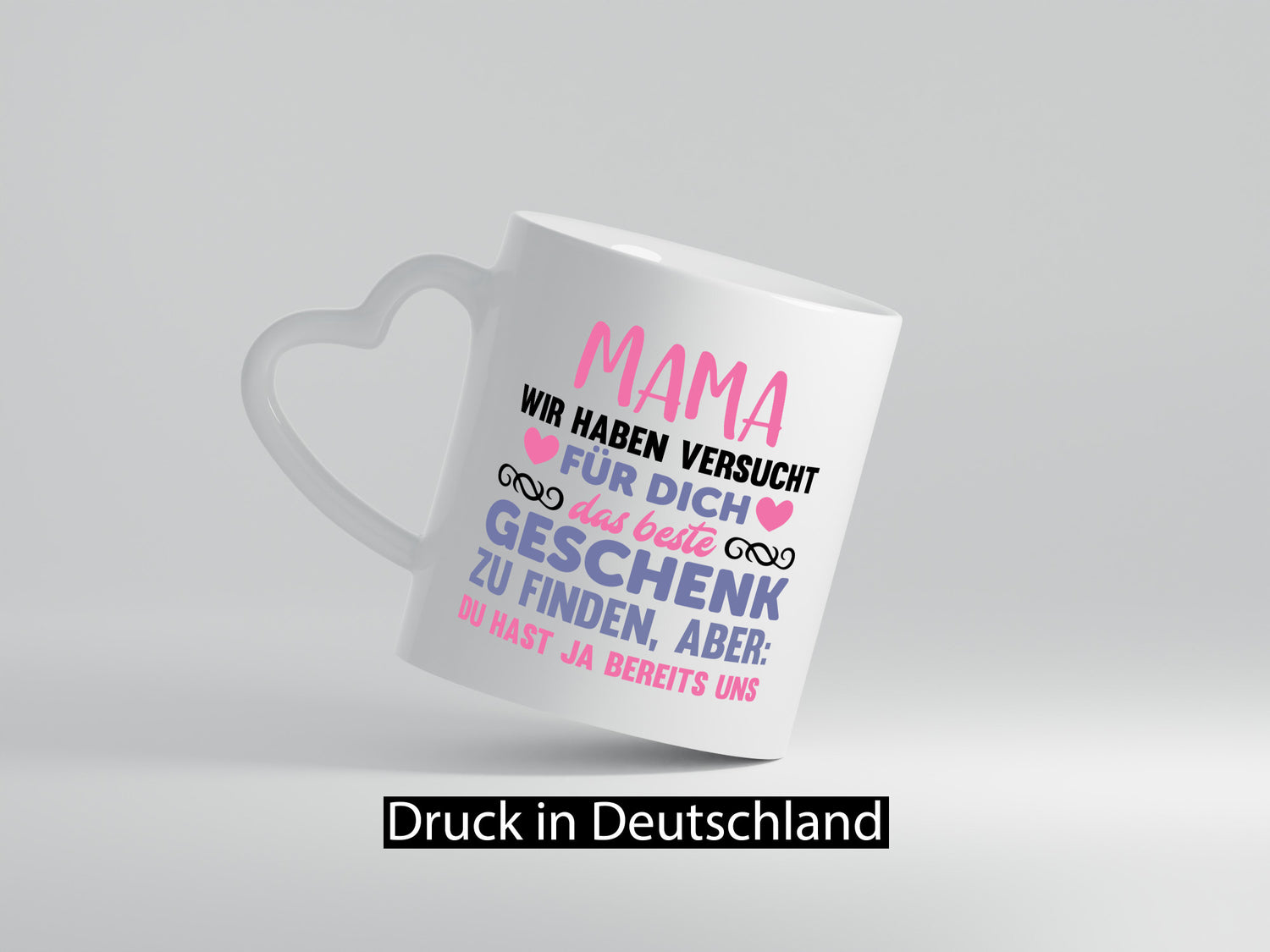 Mama wir haben für dich das Beste geschenk | du hast ja uns lustiger Spruch