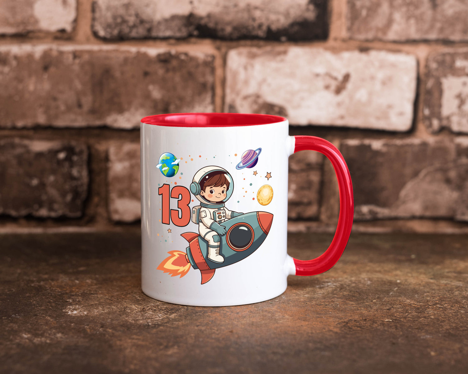 13. Geburtstag | 13 Jahre Astronaut Weltraum lustiger Spruch Geschenk