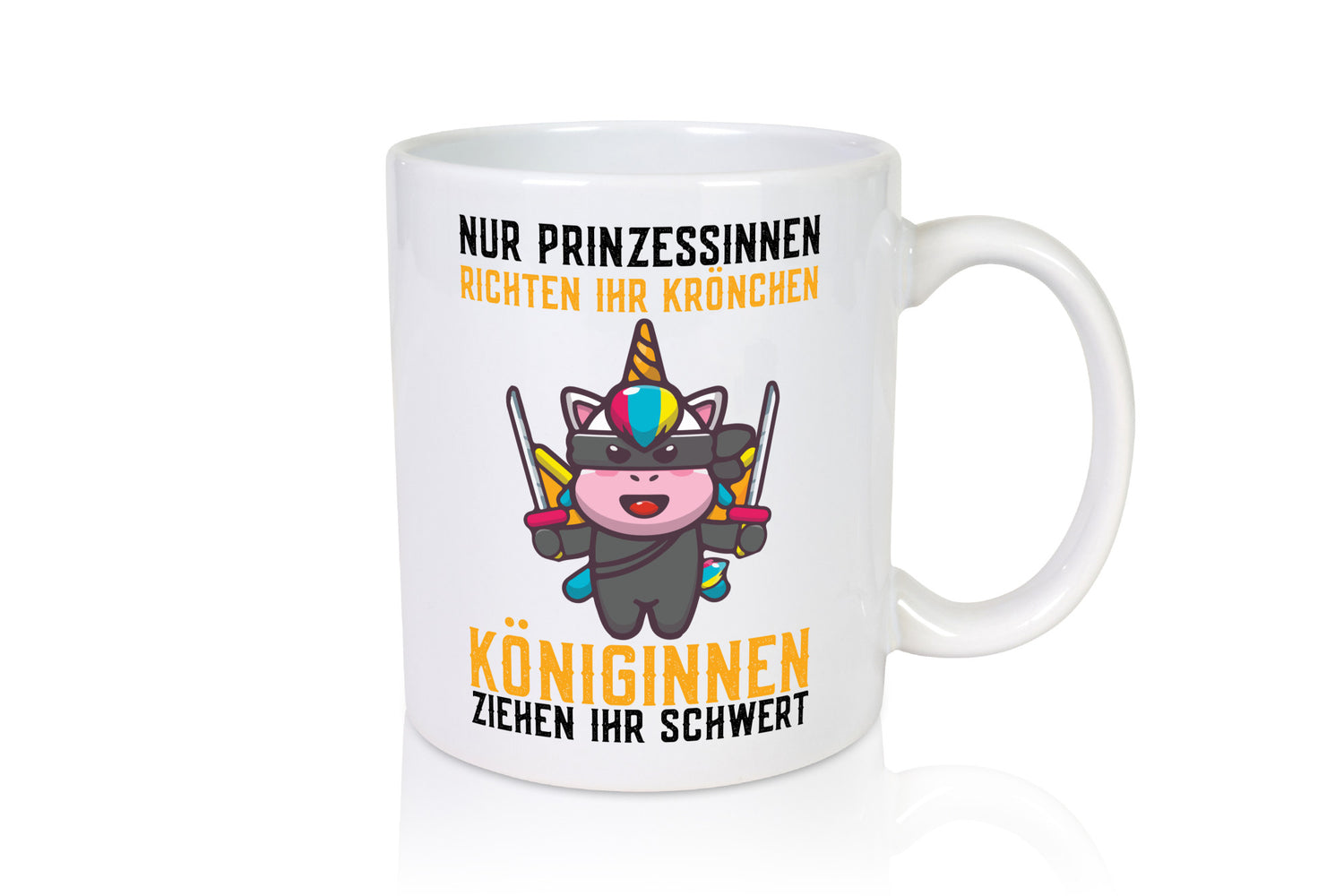 Königinnen ziehen ihr Schwert | Einhorn Prinzessin Geschenk Humor Geschenkidee