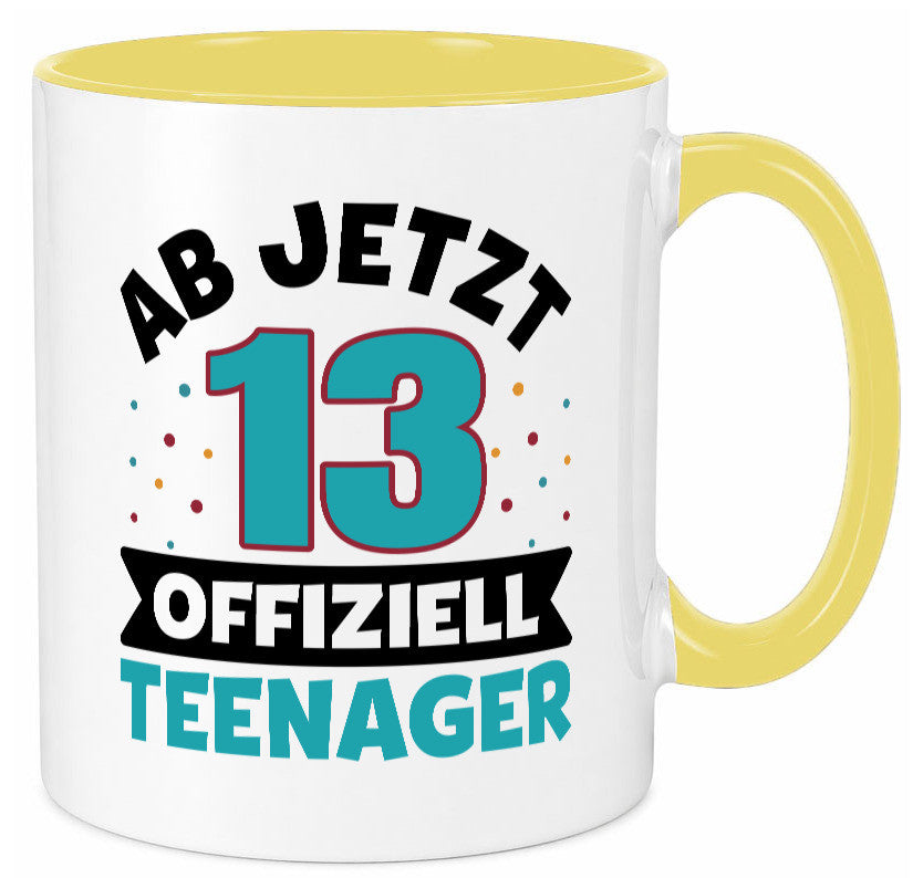 13. Geburtstag | Mädchen Tasse Teenager Spruch vl4 Humor Geschenkidee