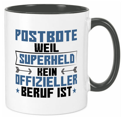 Superheld Postbote | Beruf Post Briefträger Geschenk Arbeit Kollegen Büro