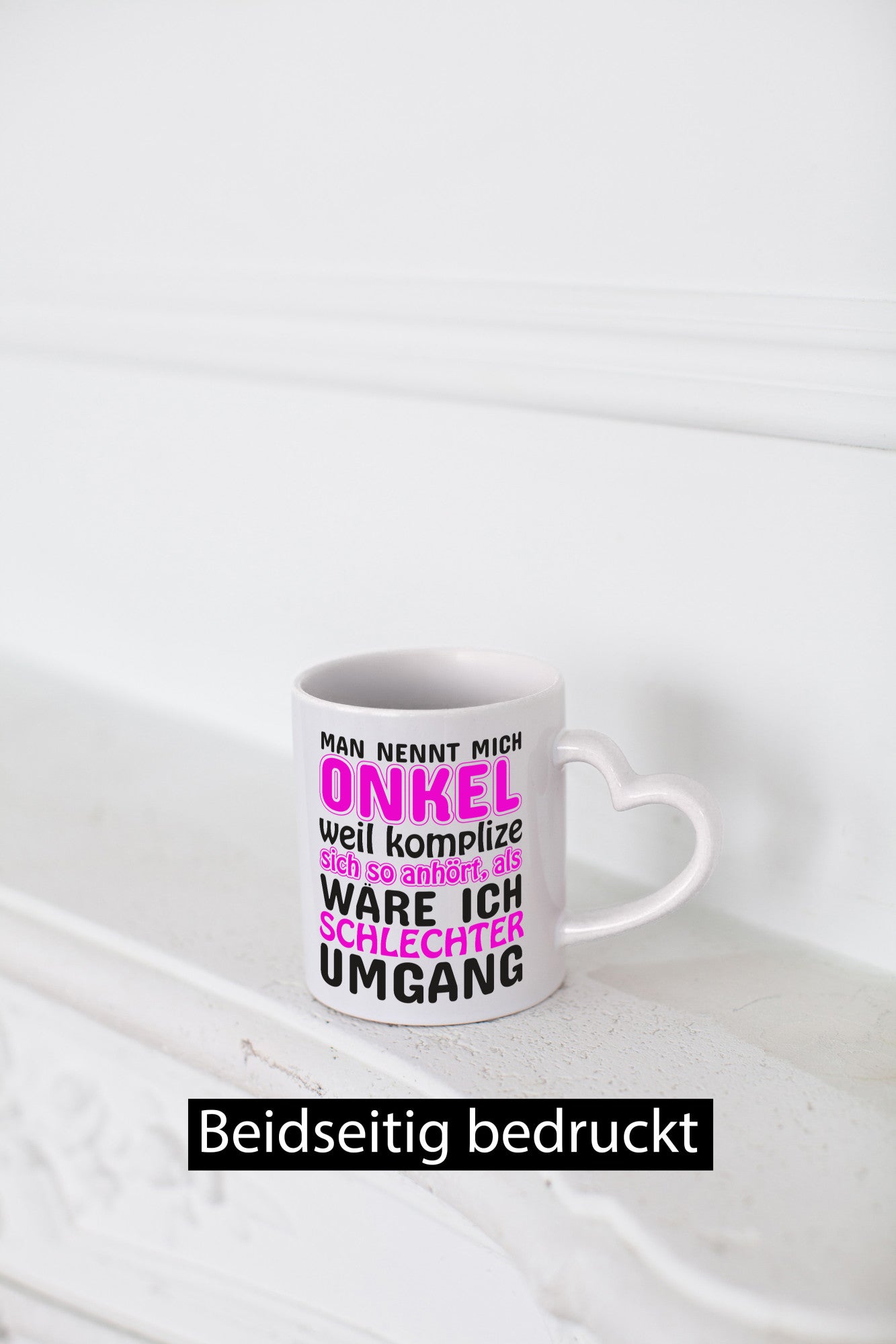 Man nennt mich Onkel | lustiger Spruch cooler Humor Geschenkidee Tasse