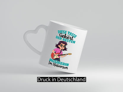 Im Universum: Musikerin | Musik Musikantin lustig Humor Geschenkidee Geschenk