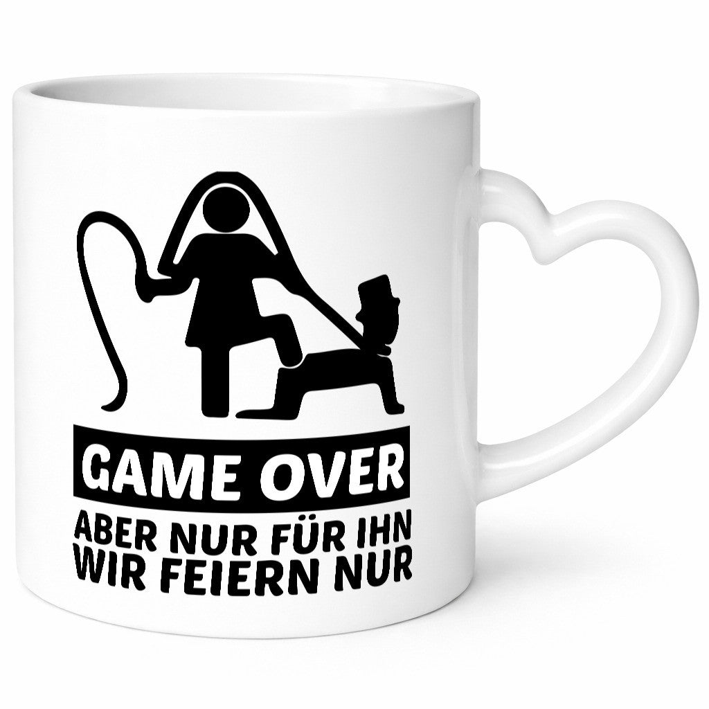 Game over für den Mann | JGA Junggesellenenabschied v2 lustiger Spruch Geschenk