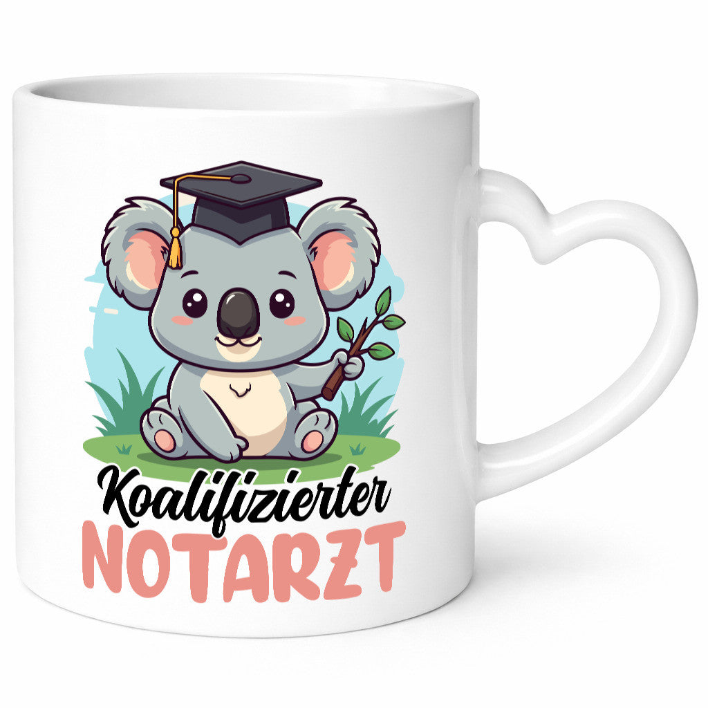 Koalifizierter Notarzt | Arzt Geschenk Humor Geschenkidee lustiger Spruch Tasse