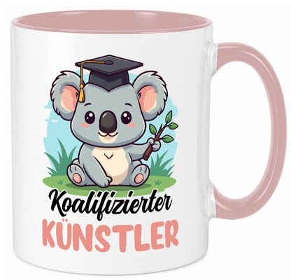 Koalifizierter Künstler | Kunst Humor Geschenkidee Tasse